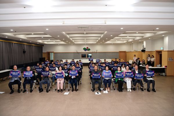 평화통일 100만 국민인터뷰 퍼포먼스