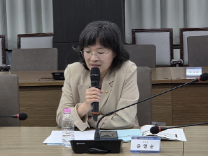 윤영순 부회장 의견 발표 및 2026 통일한마당 결과보고 윤영순 부회장 의견 발표 및 2026 통일한마당 결과보고